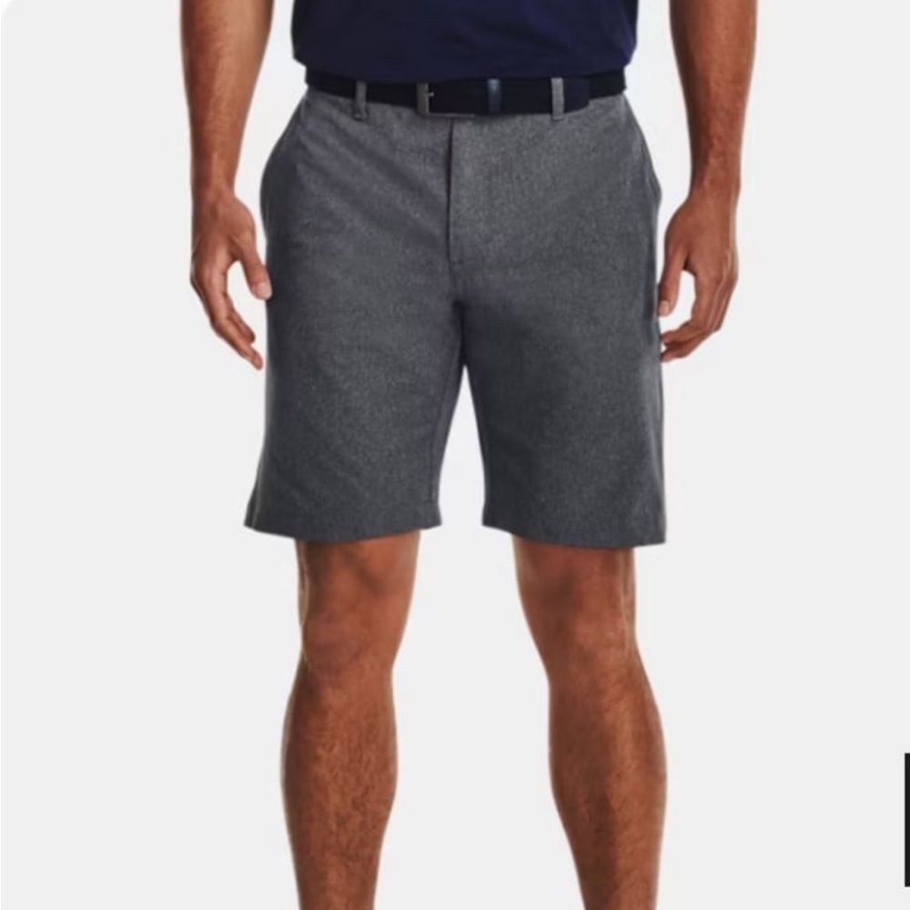 UNDER ARMOUR UA Men’s Golf Vented 10” Shorts Gray Size 40